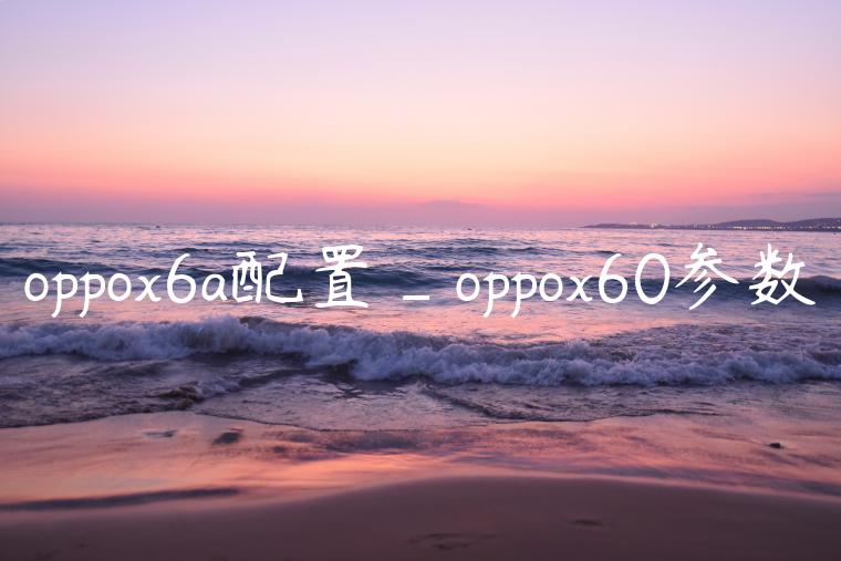 oppox6a配置_oppox60参数