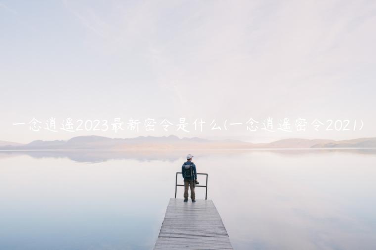 一念逍遥2023最新密令是什么(一念逍遥密令2021)